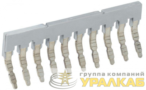 Перемычка гребенчатая для КВИ-2.5/4кв.мм 10PIN IEK YZN30B-002-10P