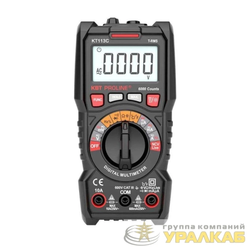 Мультиметр цифровой KT 113С PROLINE КВТ 