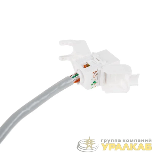 Джек гнездо RJ45 8Р8С быстрозажимной ручной Rexant 
