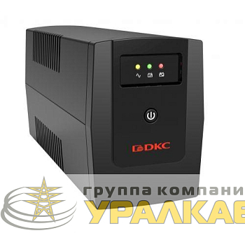 Источник бесперебойного питания ИБП Info 800В.А Schuko (2) DKC INFO800S