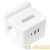 Удлинитель "Куб" 2х1.3м USB + 2Type C с быстрой зарядкой подставкой под телефон и ночником 1кв.мм EKF UBA-CUB-2-FC детальная картинка