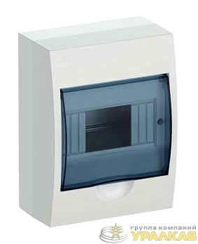 Корпус навесной ЩРН-П-6 Krepta 3 IP41 пластик. бел. IEK 