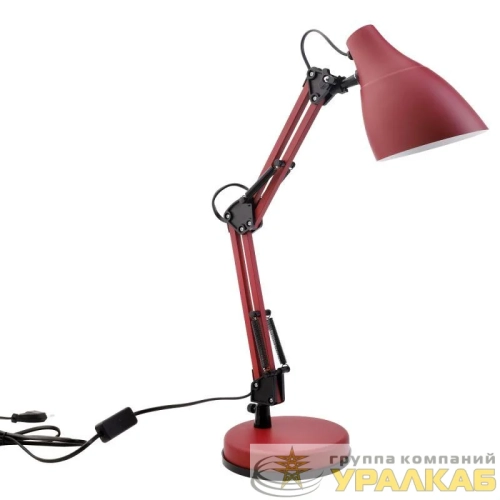 Светильник KD-331 C04 настол. 230В 40Вт красн. E27 Camelion 