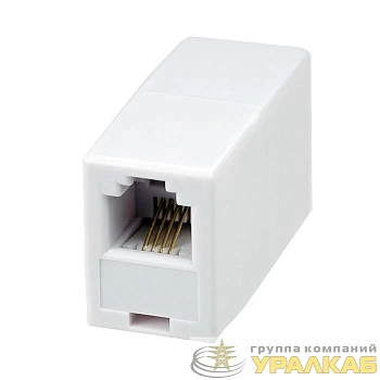 Соединитель проходной 6P4C (RJ-11) SUPRLAN 