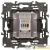 Розетка компьютерная Elegance 14-3107-01М RJ45 матов. бел. Эра Розетка компьютерная Elegance 14-3107-01М RJ45 матов. бел. Эра