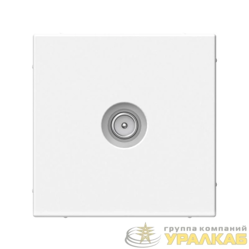 Розетка телевизионная проходная TV ArtGallery 4дБ механизм лотос SE 