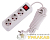 Удлинитель 3х5м с заземл. 16А IP20 Lila с выкл. LEZARD 720-0305-302