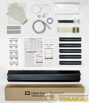 Муфта кабельная соединит. 1кВ 1ПСТб(тк)-5х(16-25) с болтов. соединителями Нева-Транс Комплект 