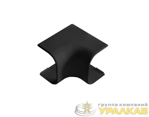 Угол для кабель-канала РКК внутренний 74х55 Арктика черн. Ruvinil 