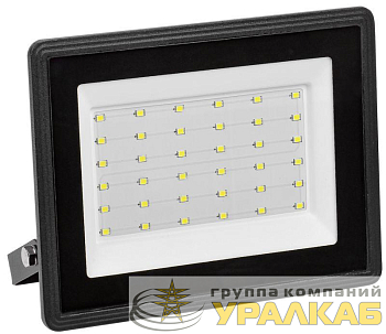 Прожектор светодиодный СДО 06-50 6500К IP65 черн. IEK LPDO601-50-65-K02