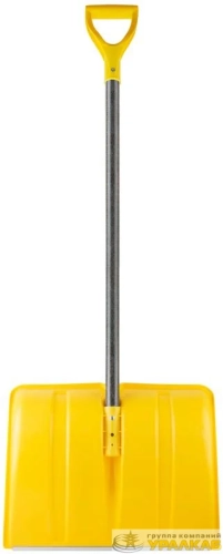 Лопата для уборки снега "Гардения Монблан" 500х375х1340мм стеклопластик. черенок; пластик. 68109 детальная картинка