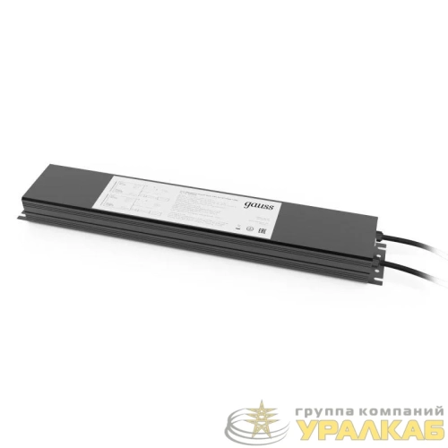Блок аварийного питания IP65 435х87х40мм 120Вт на 1 час Universal GAUSS 997911012 детальная картинка