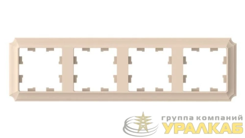 Рамка 4-м AtlasDesign Antique универс. песочн. SE 
