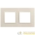 Рамка 2-м Elegance 14-5012-02 Classic слон. кость Эра 