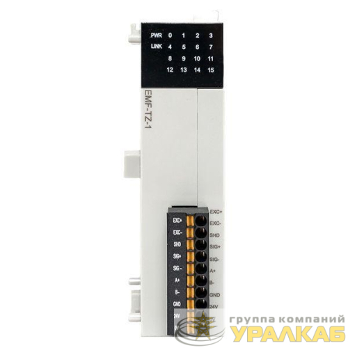 Модуль ввода сигналов тензодатчиков EMF 1 PRO-Logic (без поверки) EKF EMF-TZ-1 детальная картинка