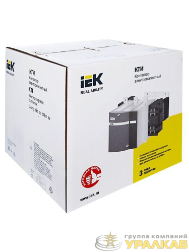 Контактор КТИ-5265 265А 400В/АС3 KARAT IEK 