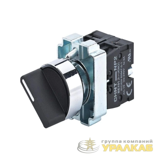 Переключатель NP2-BD33 3 положения фиксацией 2НО IP40 (R) CHINT 