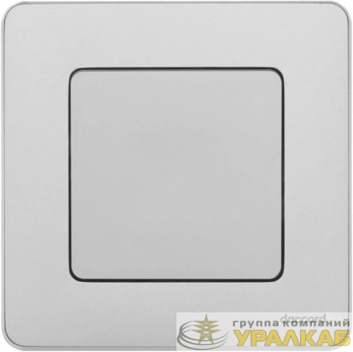 Переключатель 1-кл. Inspiria 10А IP44 250В 10AX механизм алюм. IEK 673672 детальная картинка