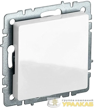 Заглушка с суппортом BRITE МЗ10-БрБ механизм бел. IEK BR-PL10-K01