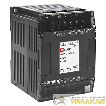 Модуль дискретного в/в REMF 8/8 PRO-Logic EKF REMF-D-8X8Y-R