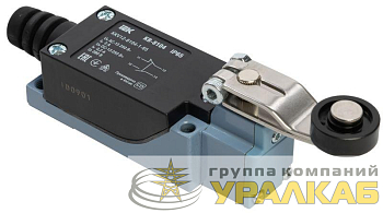 Выключатель концевой КВ-8104 рычаг с роликом IP65 IEK KKV12-8104-1-65