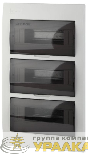 Бокс ЩРВ-П-36 мод. встраив. пластик IP41 SIMPLE NO-box_simple-plastic_36_flush ЭРА 