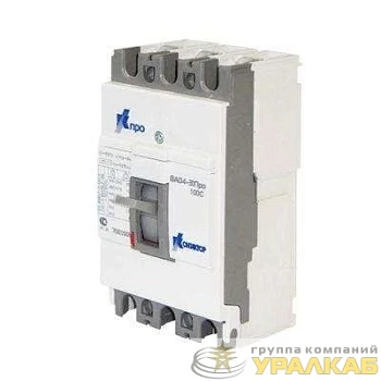 Выключатель автоматический 3п 32А 10кА ВА04-31 Про 125C Контактор 