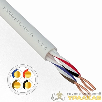 Кабель КПСВВнг(А)-LSLTx 2х2х0.5 (м) Rexant 01-4875