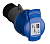 Розетка кабельная 216EC6 Easy&Safe 216EC6 16А 2P+E IP44 6ч ABB 