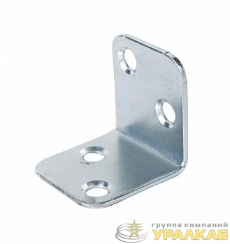 Угол мебельный широкий 25х25х25х2.0 цинк Tech-Krep/Zitar 