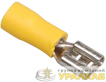 Разъем РпИм 5.5-6-0.5 плоский "мама" (уп.100шт) IEK URM10-006-D34-7