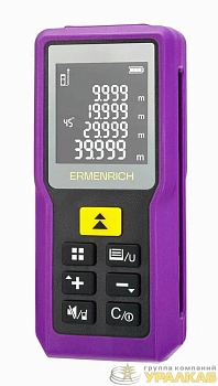 Рулетка лазерная Reel PRO GM100 фиолет. Ermenrich 