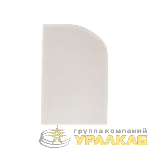 Заглушка 40х25 бел. Plast PROxima (уп.4шт) EKF ecw-40-25x4