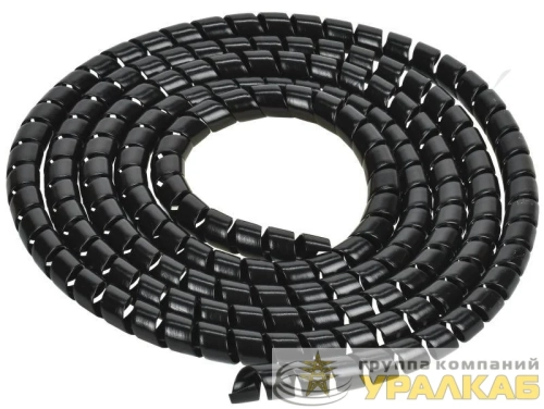 Спираль монтажная СП-12 черн. (уп.2м) IEK 