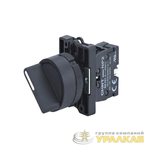 Переключатель NP2-ED21 2 положения фиксацией 1НО IP40 (R) CHINT 