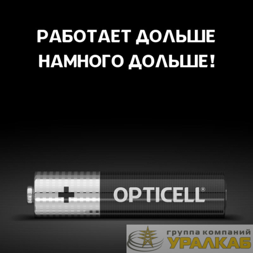 Элемент питания алкалиновый AAA/LR03 (блист. 12шт) Basic Opticell 