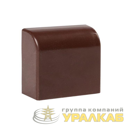 Заглушка 40х25 под темн. дерево Plast PROxima (уп.4шт) EKF ecd-40-25x4 детальная картинка