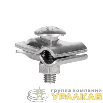 Зажим прута универсальный малый (пластина 30х30мм) NI PROxima EKF lp-51510-ni