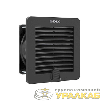 Вентилятор с фильтром RV 40м3/ч 24В DC 112х112мм IP54 RAL9005 DKC R5RV08024B