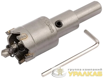 Коронка кольцевая с карбидными вставками Профи (для отверстий в нержав. стали) 25мм FIT 