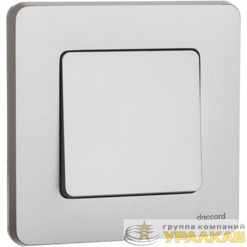 Переключатель 1-кл. Inspiria 10А IP20 250В 10AX механизм алюм. IEK 673652 детальная картинка