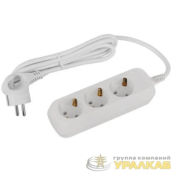 Удлинитель 3х1.5м с заземл. ПВС 3х1 UDL-16-315-E Greenline Эра 