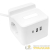 Удлинитель "Куб" 2х1.3м USB + 2Type C с быстрой зарядкой подставкой под телефон и ночником 1кв.мм EKF UBA-CUB-2-FC детальная картинка
