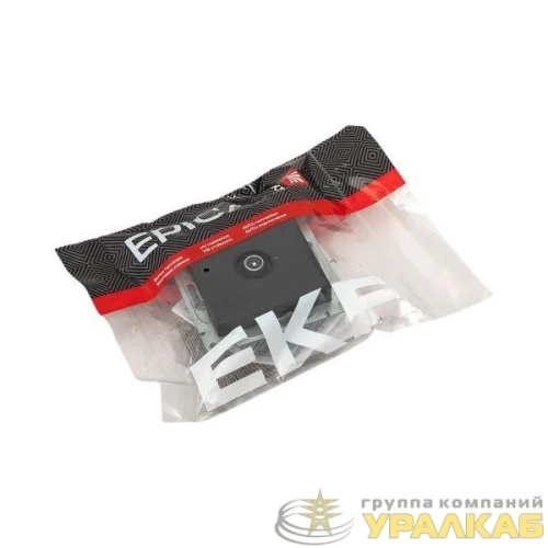 Розетка телевизионная оконечная TV СП Эпика механизм черн. EKF 