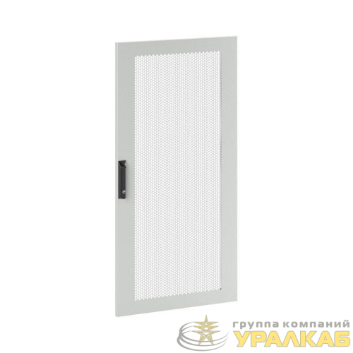 Дверь одностворчатая для IT-CQE 1400х600 перфорир. RAL7035 DKC 