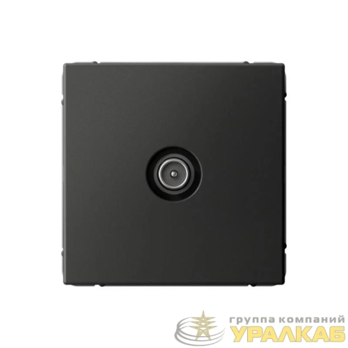 Розетка телевизионная проходная TV ArtGallery 4дБ механизм базальт SE 