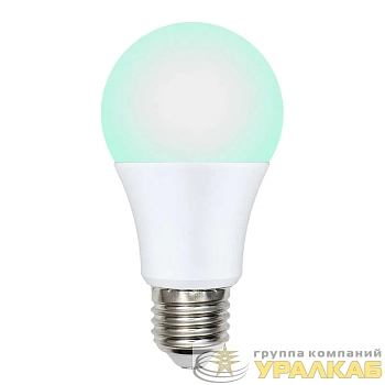 Лампа светодиодная LED-A60-9W/SCBG/E27/FR/DIM IP65 PLO65WH для бройлеров диммир. Uniel UL-00003190