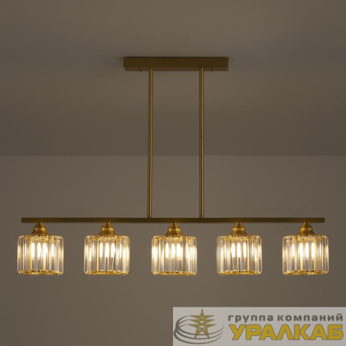 Люстра Ferrera Е27х5 200Вт IP20 Freya FR5474PL-05G детальная картинка
