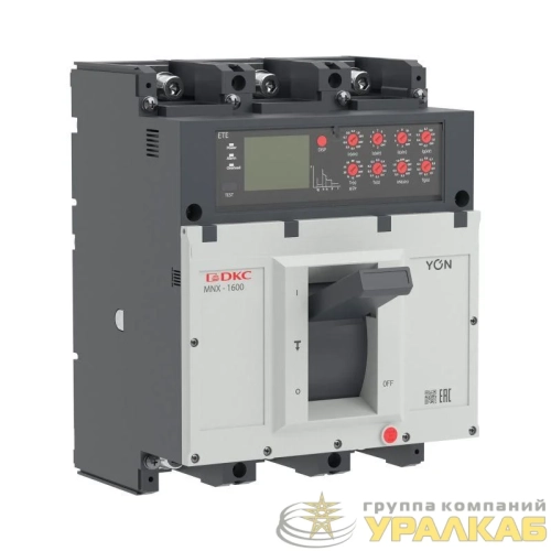 Выключатель автоматический 3P 800А 70кА pro MNX1600L при AC415V расцепитель ETA YON 
