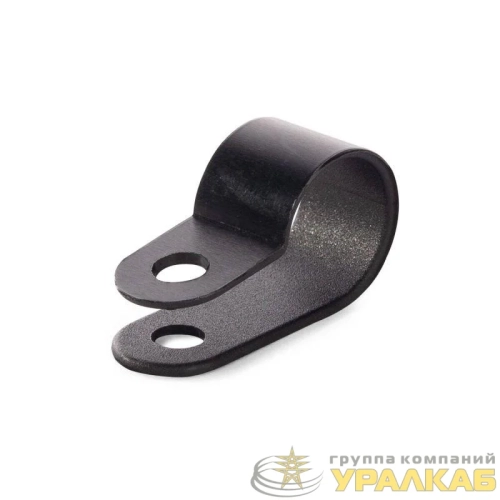 Скоба СНК 12 пластик. черн. (уп.100шт) Fortisflex 